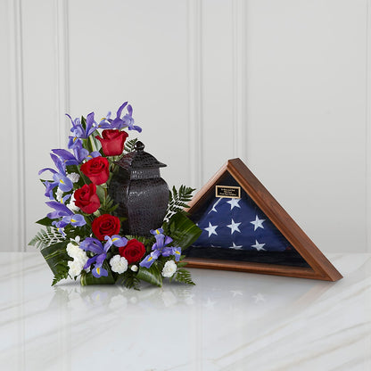 Patriotic Tribute Arrangement – FLOWERS BY DICK & SON INC, Akron OH