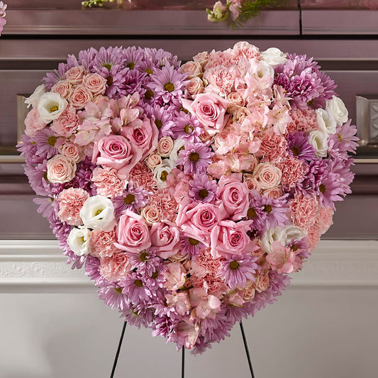 Heaven's Light Heart – FLOWERS BY DICK & SON INC, Akron OH