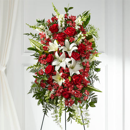 Everlasting Memory Standing Spray – FLOWERS BY DICK & SON INC, Akron OH