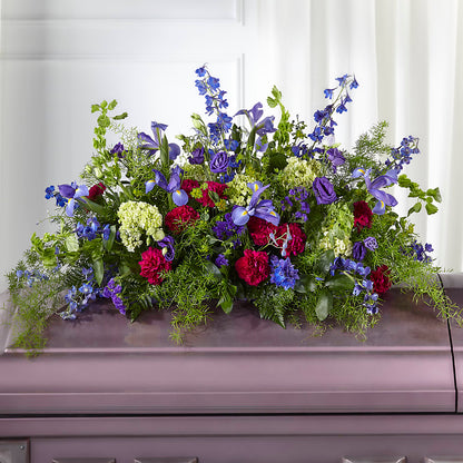 Always Treasured Casket Spray – FLOWERS BY DICK & SON INC, Akron OH