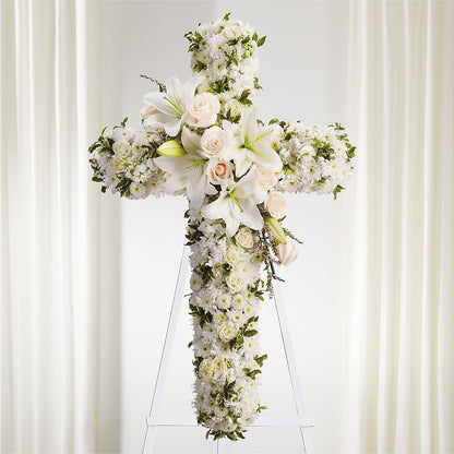 Spiritual Guidance Standing Spray – FLOWERS BY DICK & SON INC, Akron OH