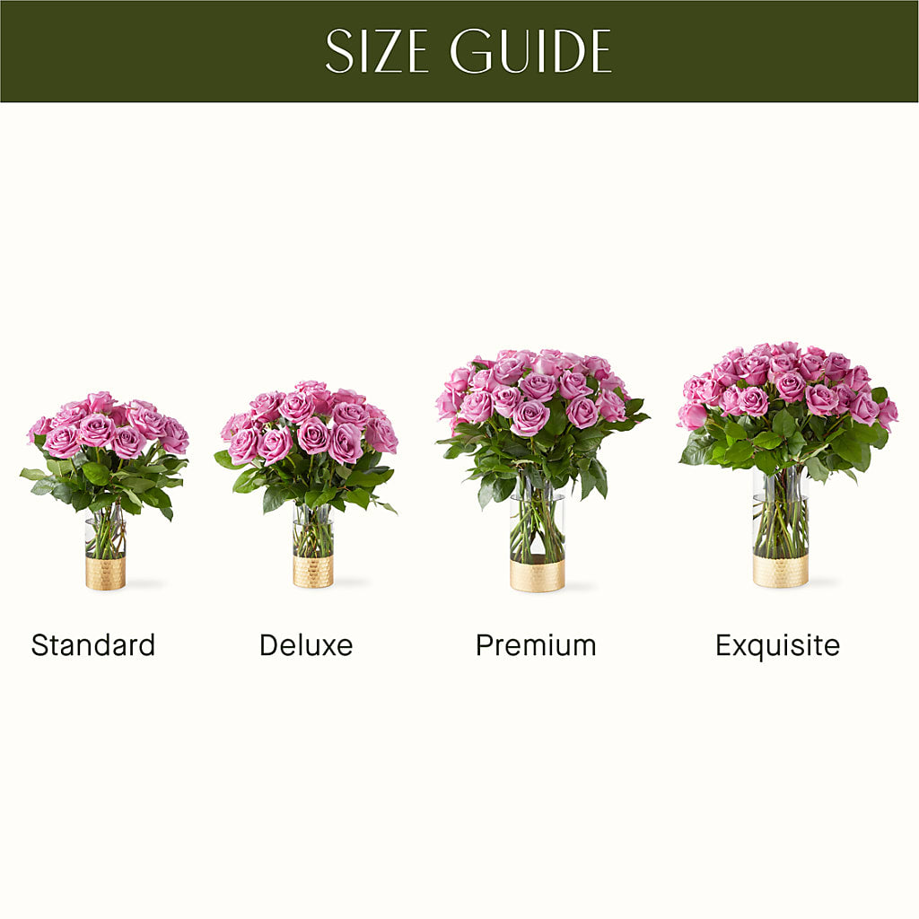 Secret Admirer Lavender Rose Bouquet – FLOWERS BY DICK & SON INC, Akron OH