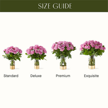 Secret Admirer Lavender Rose Bouquet – FLOWERS BY DICK & SON INC, Akron OH