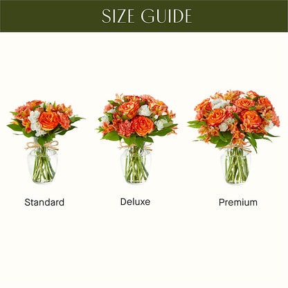 Apricot Glow Bouquet – FLOWERS BY DICK & SON INC, Akron OH