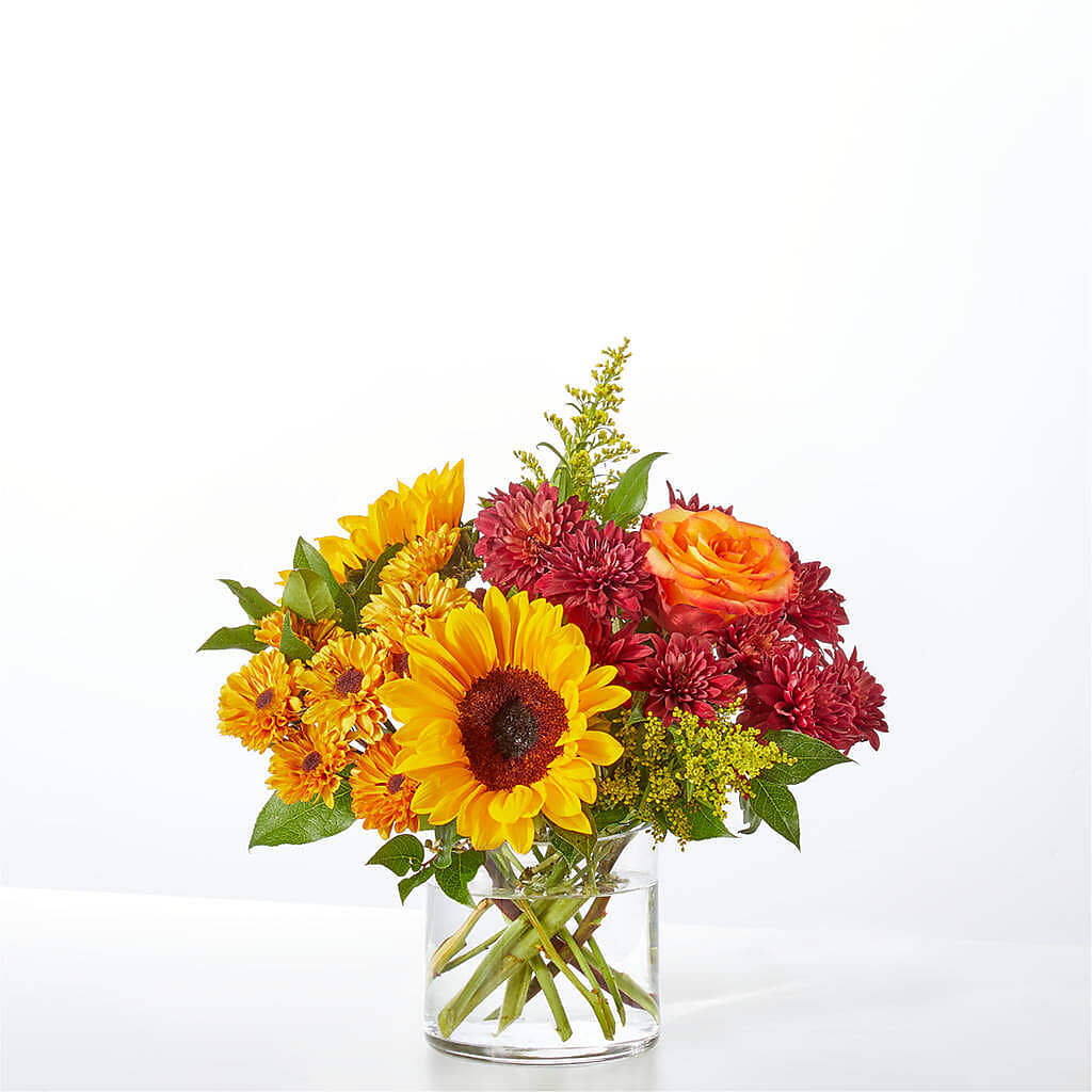 Flannel Scarf Bouquet – FLOWERS BY DICK & SON INC, Akron OH