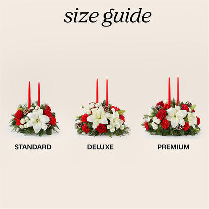 Seasonal Festivities Centerpiece – FLOWERS BY DICK & SON INC, Akron OH