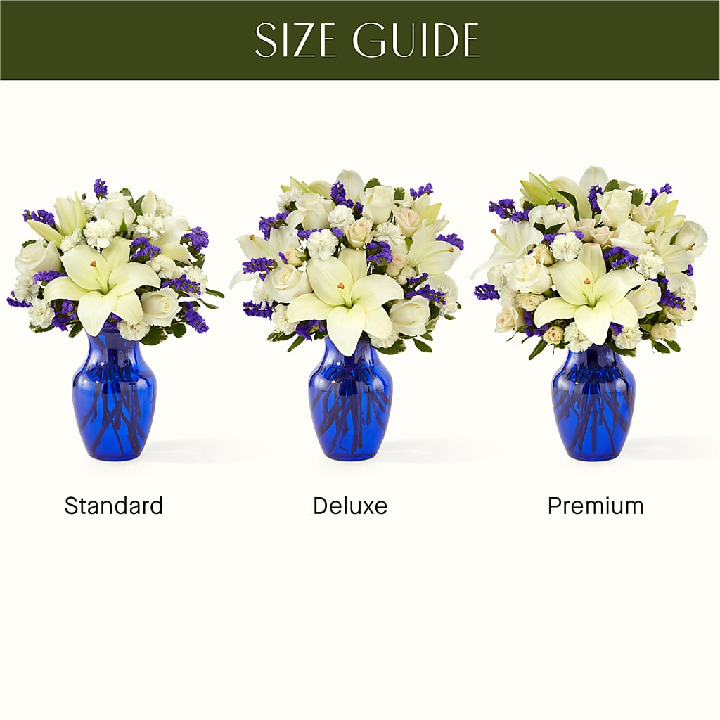 Sapphire Rush Bouquet – FLOWERS BY DICK & SON INC, Akron OH