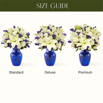 Sapphire Rush Bouquet – FLOWERS BY DICK & SON INC, Akron OH
