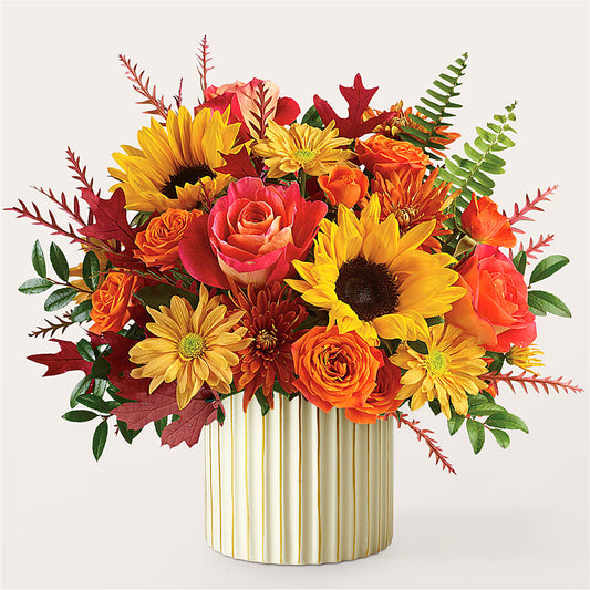 Fall Campfire Bouquet – FLOWERS BY DICK & SON INC, Akron OH