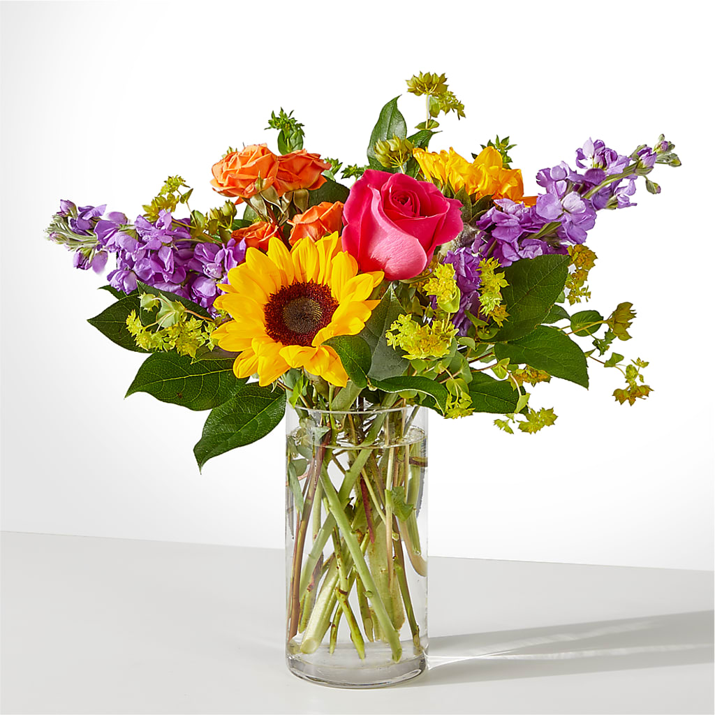 Vibrant Greetings Bouquet – FLOWERS BY DICK & SON INC, Akron OH