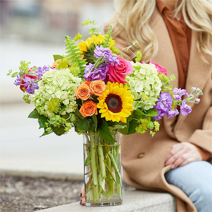 Vibrant Greetings Bouquet – FLOWERS BY DICK & SON INC, Akron OH