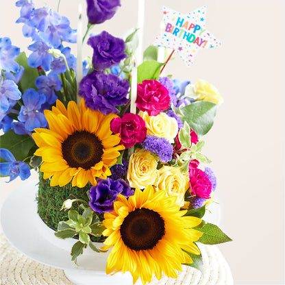 Star of the Day Floral Cake – FLOWERS BY DICK & SON INC, Akron OH