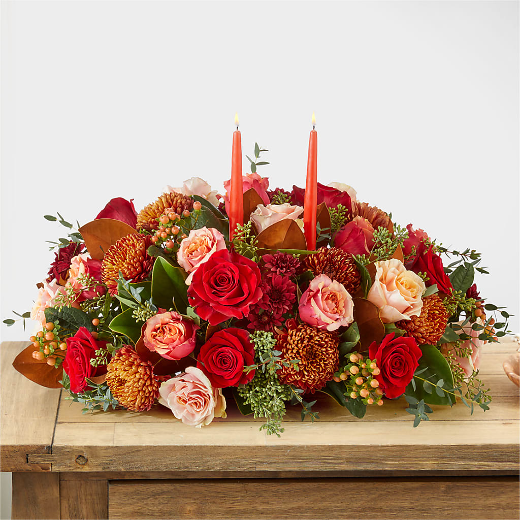 Gather Near Centerpiece – FLOWERS BY DICK & SON INC, Akron OH