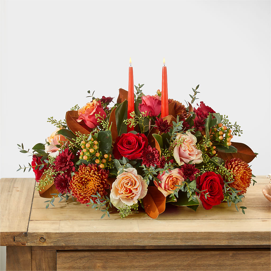 Gather Near Centerpiece – FLOWERS BY DICK & SON INC, Akron OH