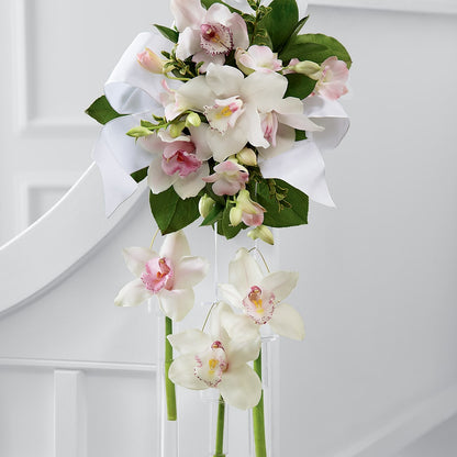 Perfect Entrance Pew Arrangement – FLOWERS BY DICK & SON INC, Akron OH