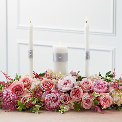 Worldwide Romance Unity Candle Arrangement – FLOWERS BY DICK & SON INC, Akron OH