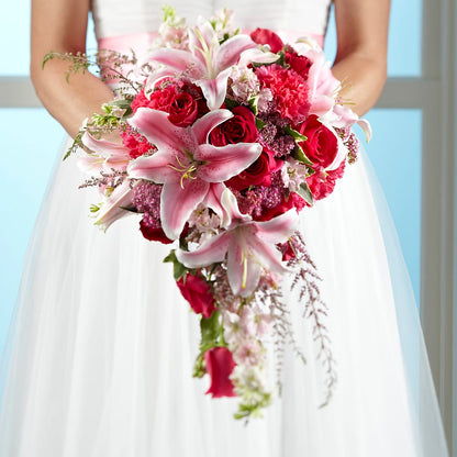 Lily & Rose Bouquet – FLOWERS BY DICK & SON INC, Akron OH