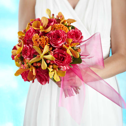 Brilliant Shades of Love Bouquet – FLOWERS BY DICK & SON INC, Akron OH