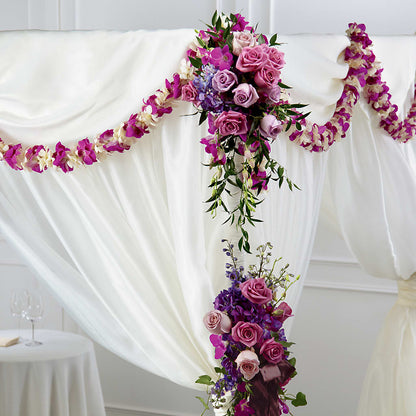 Color & Light Chuppah Decor – FLOWERS BY DICK & SON INC, Akron OH