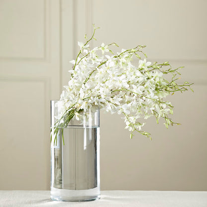 White Dendrobium Bouquet – FLOWERS BY DICK & SON INC, Akron OH